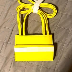 Yellow Small Telfar Purse